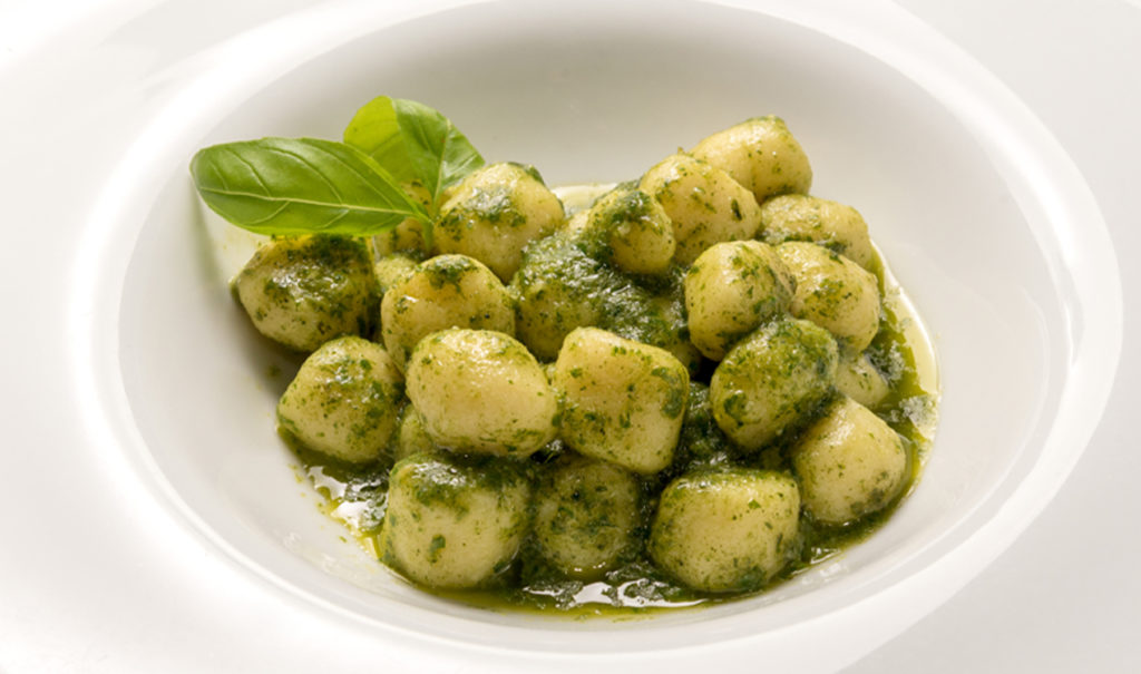Gnocchi au Pesto Mozza Mia